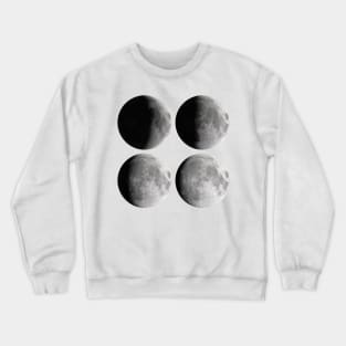 Astrochemistry Month Moon Full Moon Space Crewneck Sweatshirt